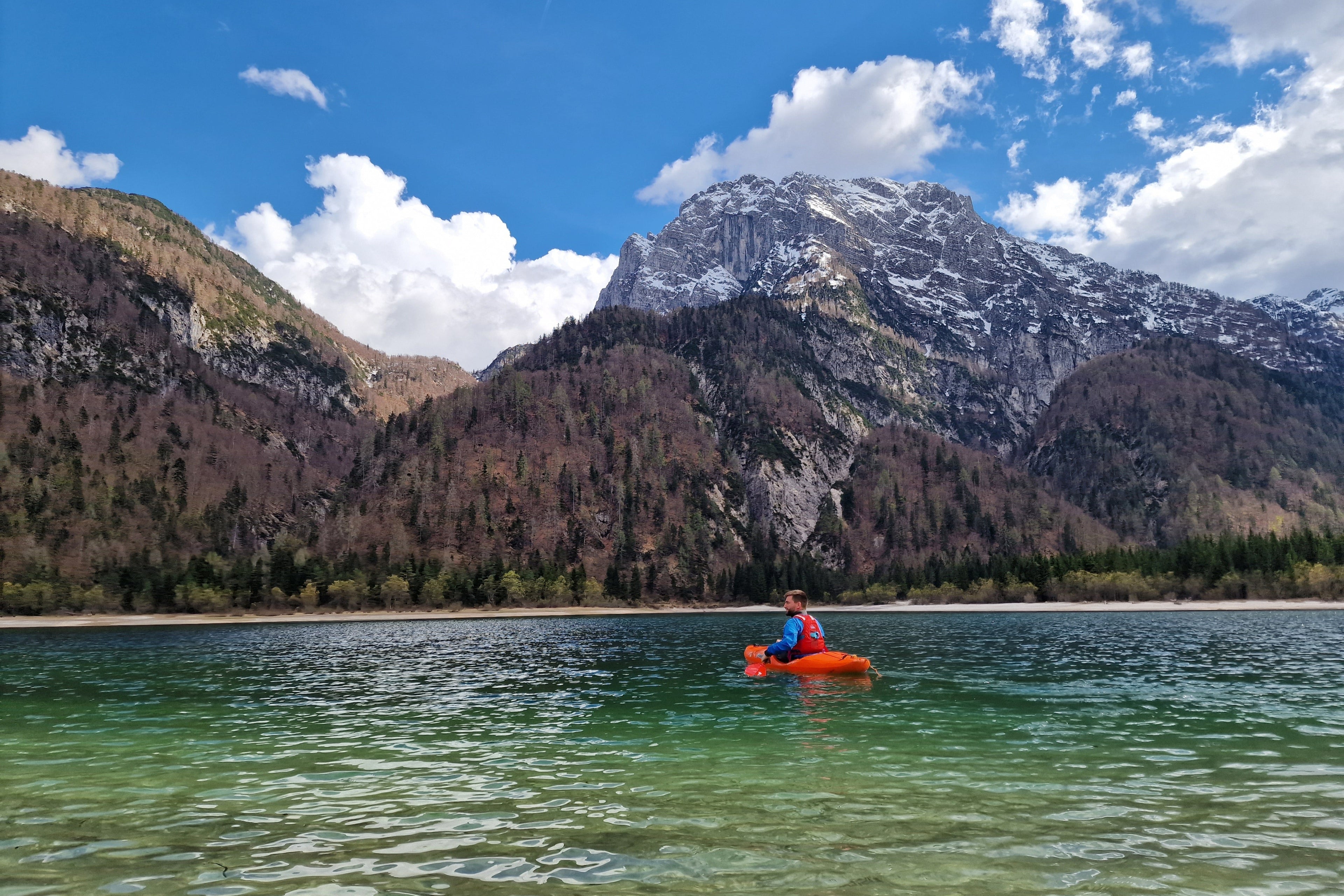 Intro to kayak (lake)