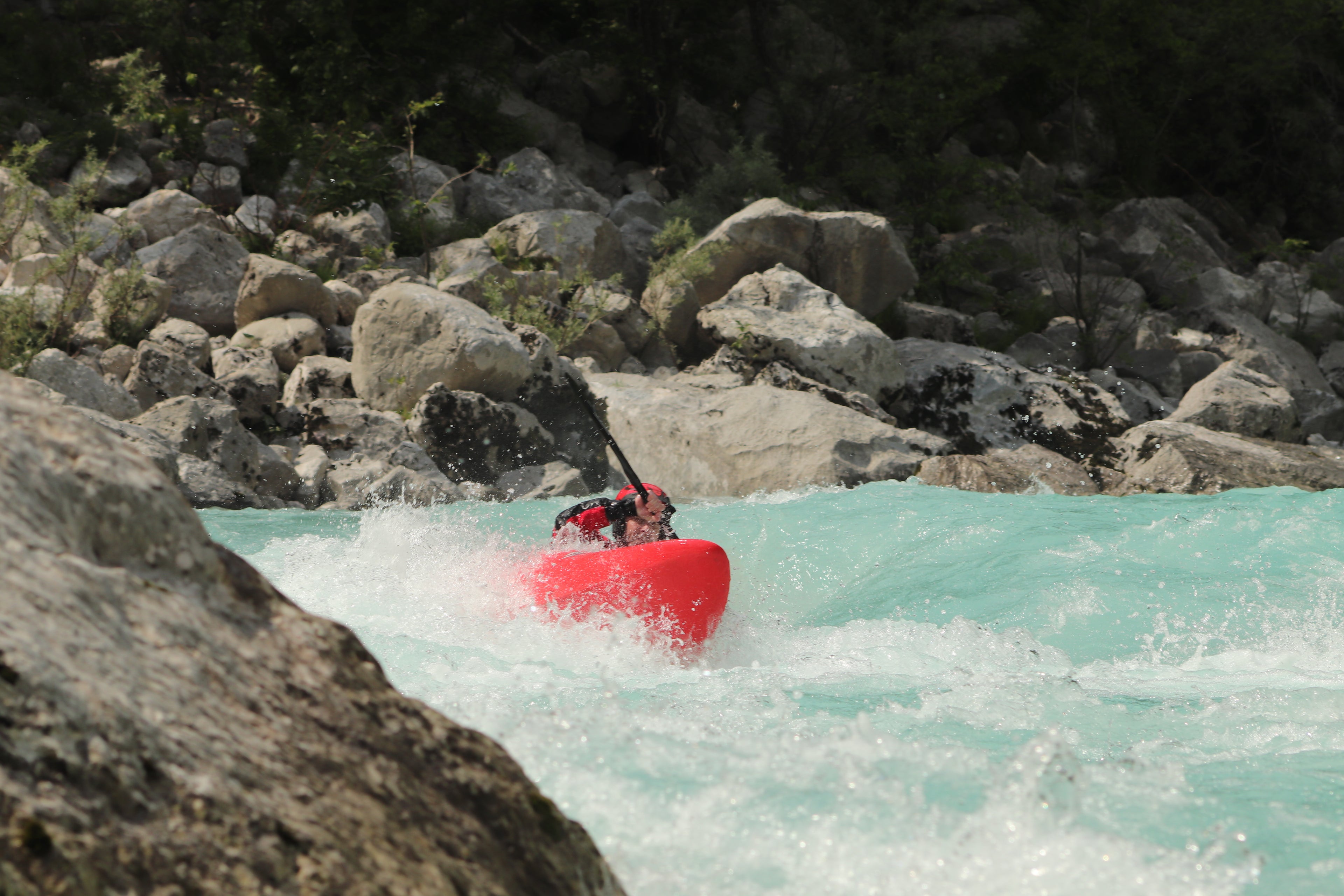 Advanced day course on Soča river