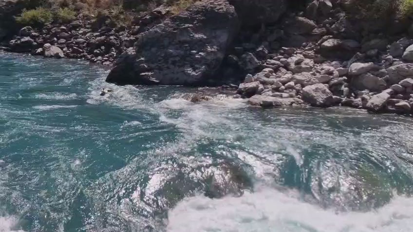 River swimming course on Soča
